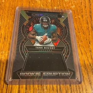 2023 OBSIDIAN TANK BIGSBY ROOKIE ERUPTION PATCH /199 JAGUARS 🔥eagles - Picture 1 of 4