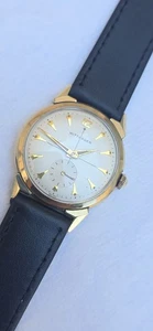 Vintage Wittnauer Revue 76/30 10k GF Crosshair Dial 33mm Fancy Lugs Men's Watch  - Picture 1 of 20