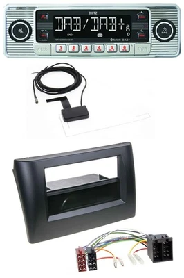 Dietz Bluetooth USB MP3 DAB Autoradio für Fiat Stilo 192 01-08 Ablagefach - Bild 1 von 4