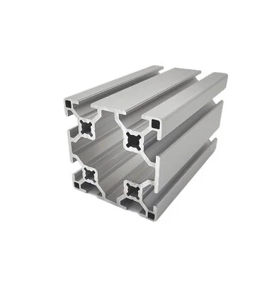 DRIMAKON Aluminiumprofil 60x60 Nut 8 Typ B 100-2.900 mm Aluprofil natur eloxiert