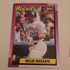 2013 Topps Baseball Card Wilin Rosario #155