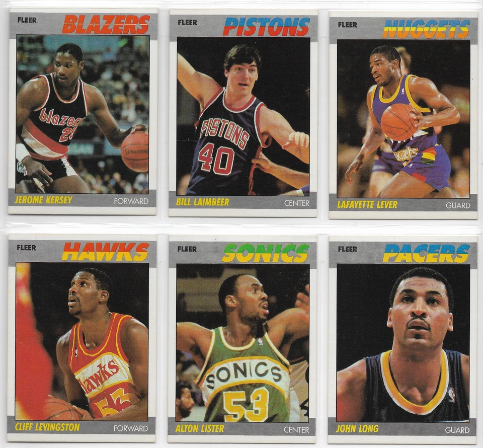 1987-88 to 1992-93 NBA Basketball Cards (Up To 60% Off) Fleer Hoops Skybox Ultra - Image 1 of 1