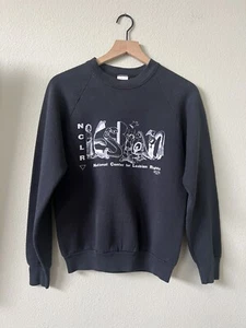 Vintage 1980’s NCLR Feminist pro Choice Lesbian LGBQT crewneck Size M - Picture 1 of 6