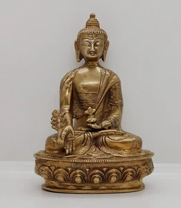 Shakyamuni Buddha statue Height 20 cm, Brass buddha hand made statue , BP - Picture 1 of 4