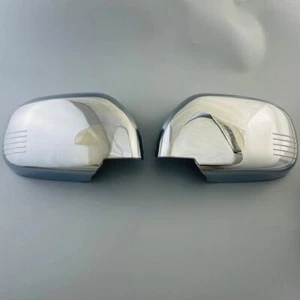 Chrome Rearview Mirror Side Lid Cover Trim For 1999-2005 Suzuki Grand Vitara - Picture 1 of 3