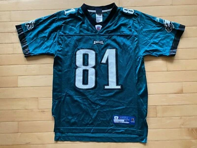 Camiseta Philadelphia Eagles Terrell Owens 81 NFL Juvenil Reebok NFL Talla L Usada en Excelente Condición Foto 1 de 3