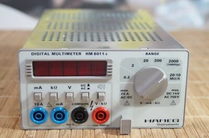 BRAND NEW HAMEG HM 8011-3 DIGITAL MULTIMETER. WITH ORIGINAL PACKAGING!! FRANCE. - Picture 1 of 8