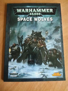 Space Wolves Codex firmato dall'autore Warhammer 40k in perfette condizioni - OOP - Foto 1 di 3