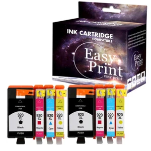 8PK 920XL Ink Cartridge replace for HP Officejet 6500A 7000 7500A E709n E710n - Picture 1 of 1