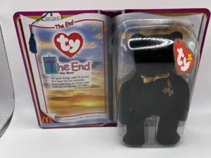 RARO con errori Ty TEENIE Beanie Baby The End Bear nuovo con scatola - Foto 1 di 7