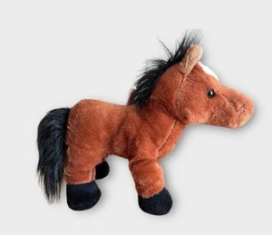 ARABISCHES PFERD BRAUN PLÜSCH GANZ WEBKINZ - HM101 erschienen NOV. 2007 - OHNE CODE - Bild 1 von 6