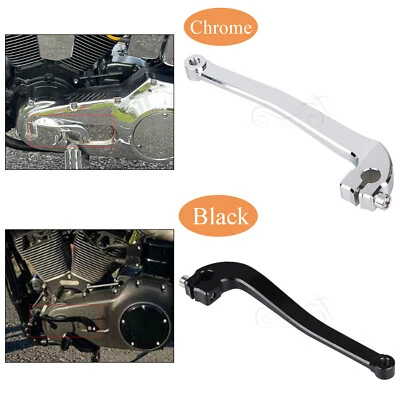 Braço de alavanca de câmbio motor preto cromado para Harley Dyna Wide Glide Rocker - Imagem 1 de 4