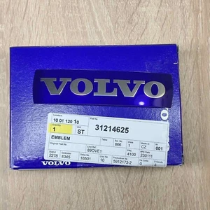 Emblema de parrilla de radiador delantero Volvo insignia pegatina de metal logotipo nuevo genuino - Imagen 1 de 7