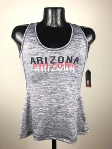 Women's Colosseum Arizona Wildcats Gray College Performance Tank Top NWT XL - Picture 1 of 5