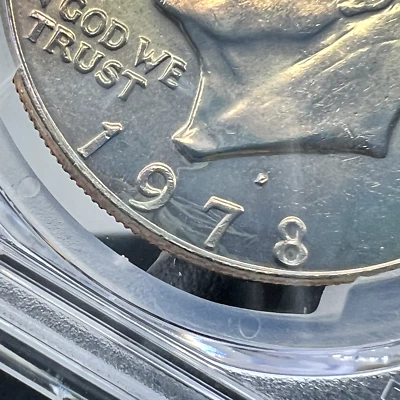 1978 D $1 Eisenhower "Ike" Dollar PCGS MS 66 With Angel Wing Metal Flow Anomaly! - Image 1 of 4