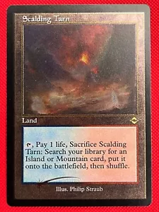 MTG Foil Etched 1X Scalding Tarn X1 (Retro Frame) Modern Horizons 2 Magic - NM - Picture 1 of 2