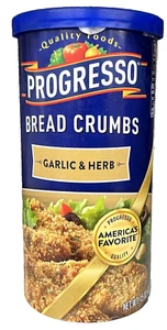 Progresso Knoblauch & Kräuter Semmelbrösel 15 Unzen Semmelbrösel - Bild 1 von 1