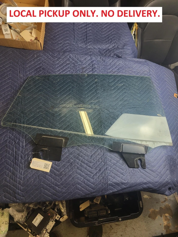 Rear Right Door Window Glass 2017 Maserati Quattroporte 2014 2015 2016 2018-2021 - Image 1 of 4