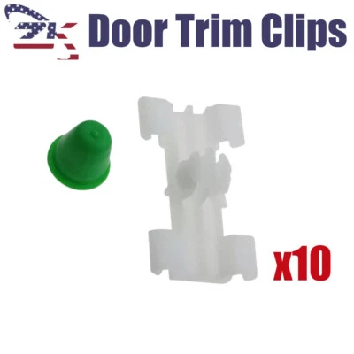 Nuevos clips de moldura de puerta de 10 piezas para BMW E46 Sedán Wagon 318i 320i 323i 325i 328i 330i Foto 1 de 4
