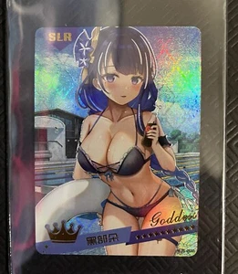 Tarjeta Doujin Anime Raiden Genshin Impact SLR SLR-008 Summer Love Goddess Story - Imagen 1 de 3