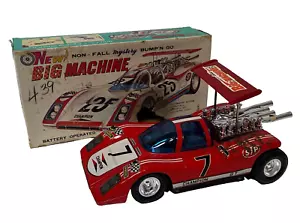 Auto da corsa Taiyo Japan Big Machine Bump And Go Champion Lemans - *LEGGI solo parti! - Foto 1 di 18