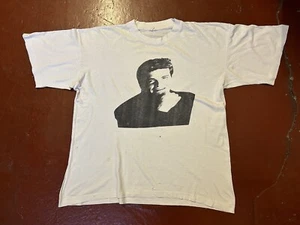 1990s Rick Astley single stitch T shirt music concert worn thin size XL - Picture 1 of 10