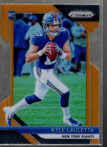 A9236- 2018 Panini Prizm Prizms Orange #230 Kyle Lauletta /249 ( ROOKIE CARD) - Picture 1 of 2
