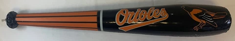 1996 38 inch long BALTIMORE ORIOLES inflatable baseball bat Cover