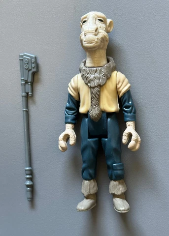 Star Wars ROTJ Vintage ORIGINAL KENNER YAK FACE 1985 POTF 93 LAST 17 LOOSE (AFA) Cover