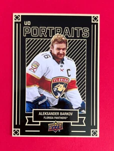 Aleksander Barkov ~ 2022-23 Upper Deck Hockey ~ UD Portraits - Picture 1 of 2