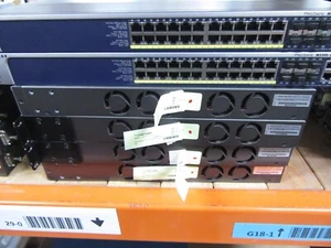 Netgear ProSafe GSM7228PS M5300-28G-POE+ 24-Ports PoE+ & 2 x 10GigE/SFP+ w/ RMK - Picture 1 of 5