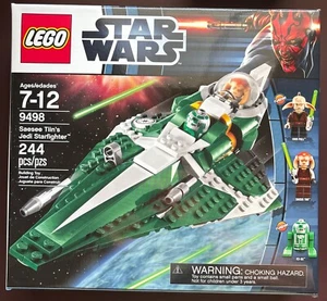 LEGO STAR WARS 9498 Saesee Tiin's Jedi Starfighter Nuevo Sellado Esquina Doblada - Imagen 1 de 6