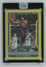 2022-23 Panini One and One Basketball Gold Kevin Durant 01/10 #72