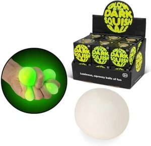 NeeDoh Glow in the Dark Angst Stress Ball Neon Funky Fidget Spielzeug sortiert - Bild 1 von 10