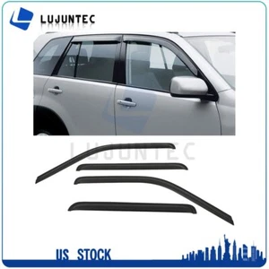 Wavy Window Visor Rain Guard Compatible with 92-00 Chevy/GMC C/K 1500 Crew Cab - Picture 1 of 9