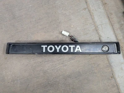 1984-1989 Toyota 4Runner Tailgate Bezel Plate Light Housing Tag License OEM - Image 1 of 4