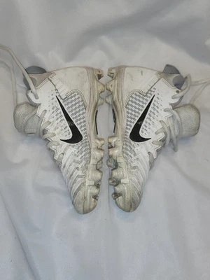 Botines deportivos Nike juveniles talla 1,5 blancos gancho y lazo Foto 1 de 4