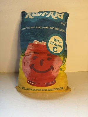 Almohada Kool-Aid 17" x 12,25" vintage Foto 1 de 4