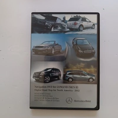 Mercedes Benz Navigation DVD for Command (MCSII) Digital Map For N.America 2012 - Image 1 of 4