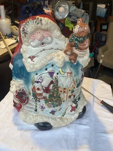 Blue Sky Clayworks Heather Goldminc Spirito di Natale Babbo Natale senza luce senza scatola - Foto 1 di 21