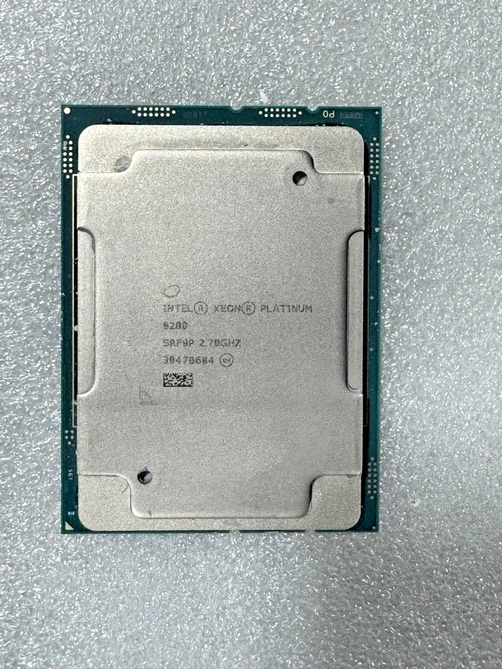 Intel Xeon Platinum 8280 CPU Processor 28 Core 2.7GHz 38.5MB L3 Cache 205W SRF9P - Image 1 of 1