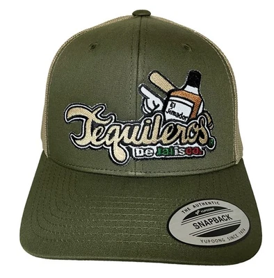 TEQUILEROS DE JALISCO HAT GREEN MESH EL CHAPO GUZMAN HAT SINALOA GUERRERO - Image 1 of 2