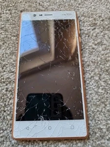 Nokia 3 TA-1020 16GB weiß (ungetestet gesprungenes Display) für Ersatzteile - Bild 1 von 2