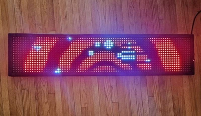 Commercial LED Programmable Scrolling Message Sign (65" x 15") No Remote  - Image 1 of 4