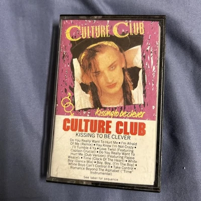 Culture Club Cassette Kissing to Be Clever Epic/Virgin Records 1982 - Image 1 of 4