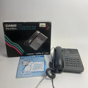 Casio Phone mate 3850 Feature Phone With Answering Machine - Picture 1 of 19