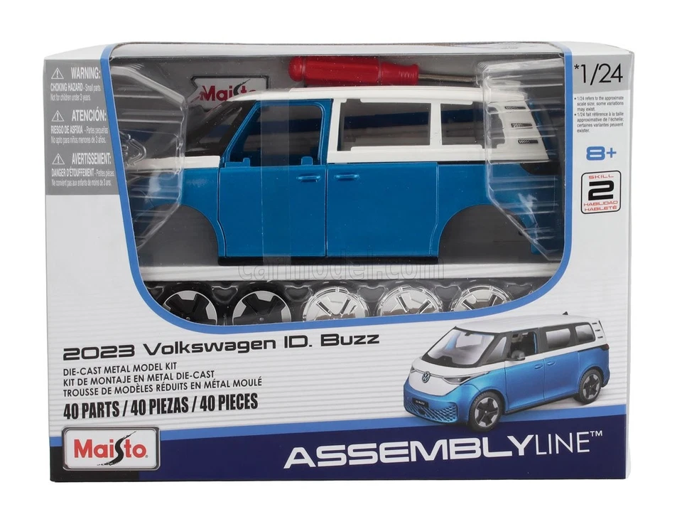 1/24 MAISTO - VOLKSWAGEN - ID.BUZZ MINIBUS 2023 39542-KIT - Immagine 1 di 1