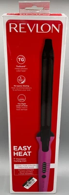 REVLON Easy Heat - 1" Precision Curling Iron OPEN BOX - Image 1 of 4