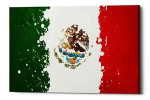 'Mexico' Canvas Wall Art, 18"x12" - Picture 1 of 2