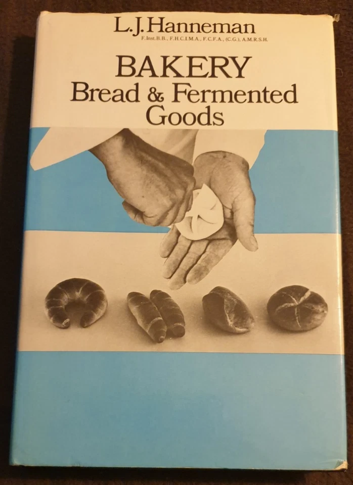 BAKERY. Bread and Fermented Goods. L.J.Hanneman.  Book For Student Bakers. - Image 1 of 4